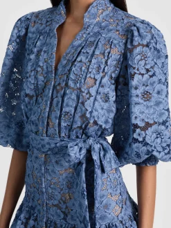 Alice and Olivia CORA MINI SHIRT DRESS