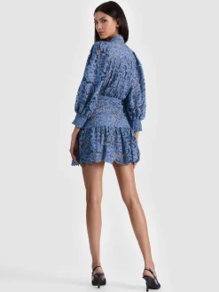 Alice and Olivia CORA MINI SHIRT DRESS
