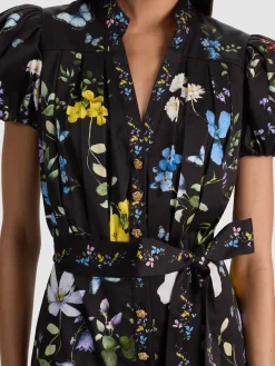 Alice and Olivia CORA MINI SHIRT DRESS