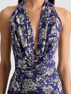 Alice and Olivia DANI MIDI DRESS