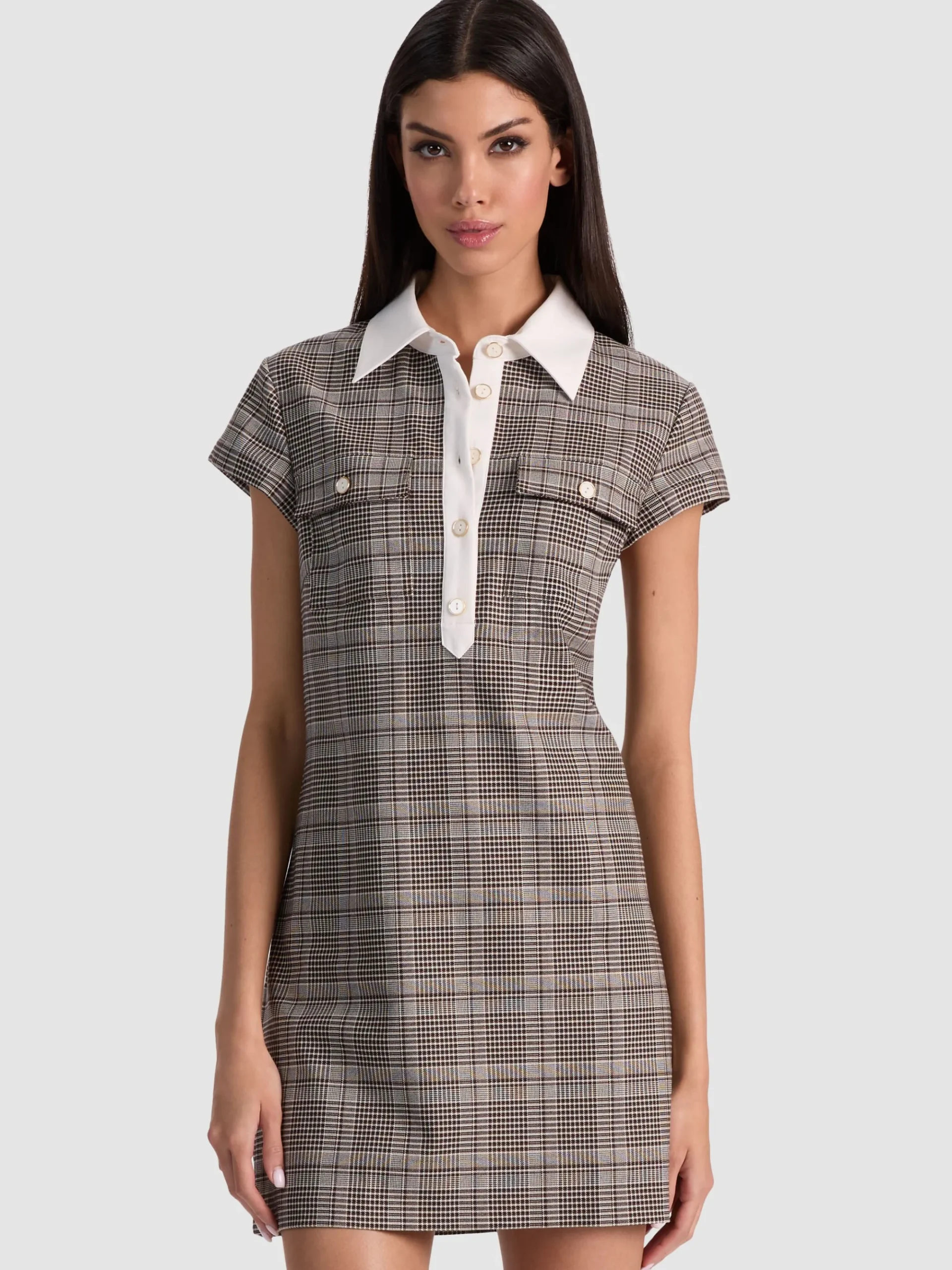 Alice and Olivia DARBY MINI DRESS