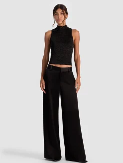 Alice and Olivia DARCEY METALLIC TANK