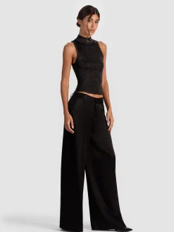 Alice and Olivia DARCEY METALLIC TANK