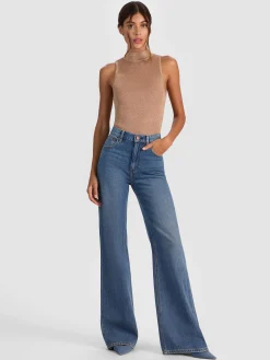 Alice and Olivia DARCEY METALLIC TANK