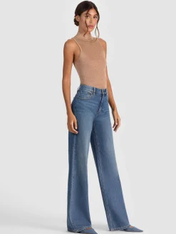 Alice and Olivia DARCEY METALLIC TANK