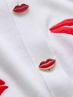 Alice and Olivia DARODA LIP CARDIGAN