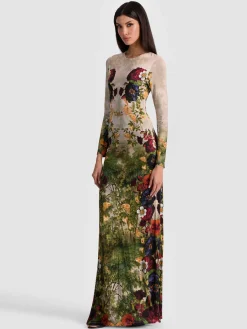 Alice and Olivia DELORA MAXI DRESS