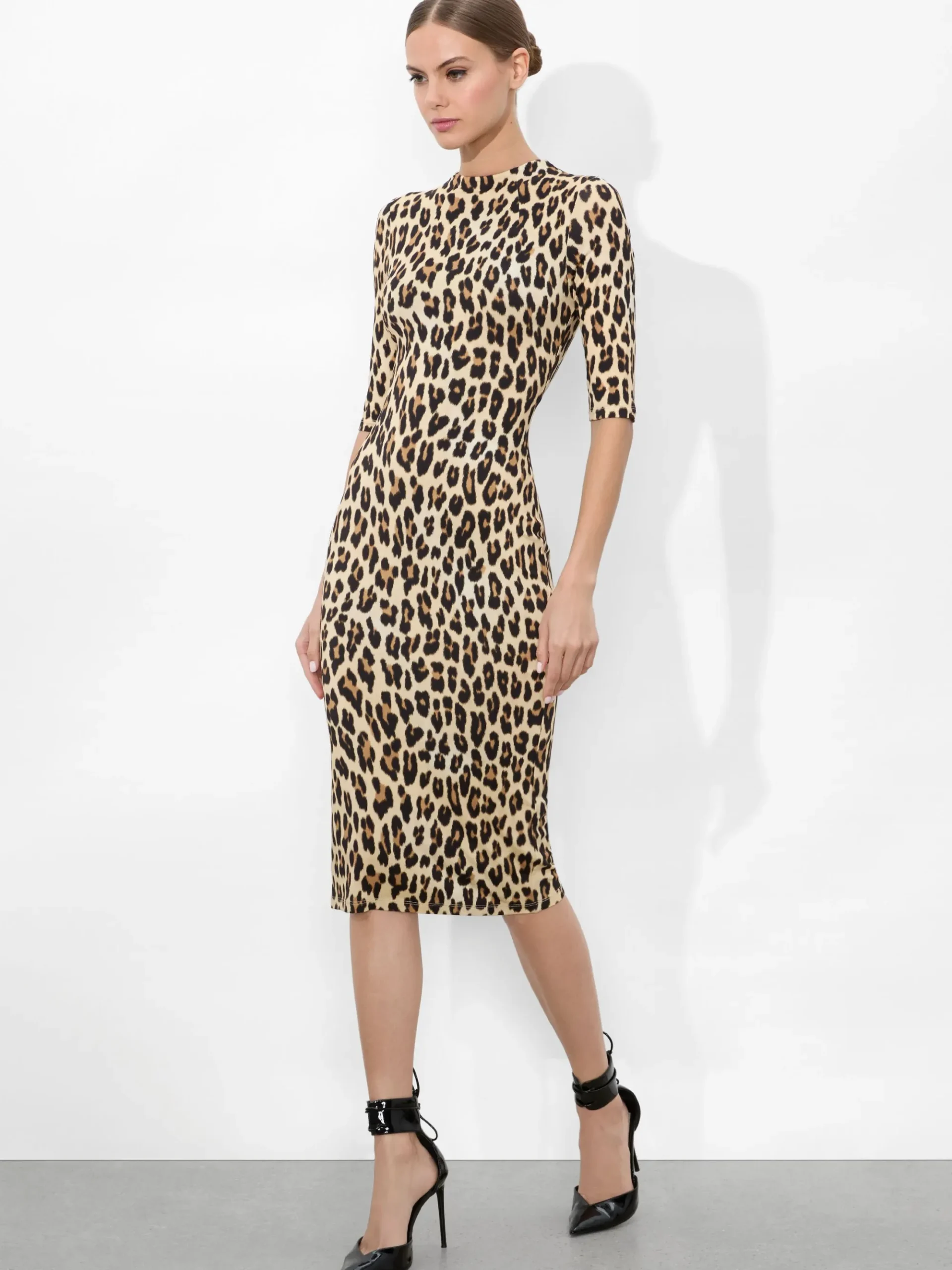 Alice and Olivia DELORA MIDI DRESS