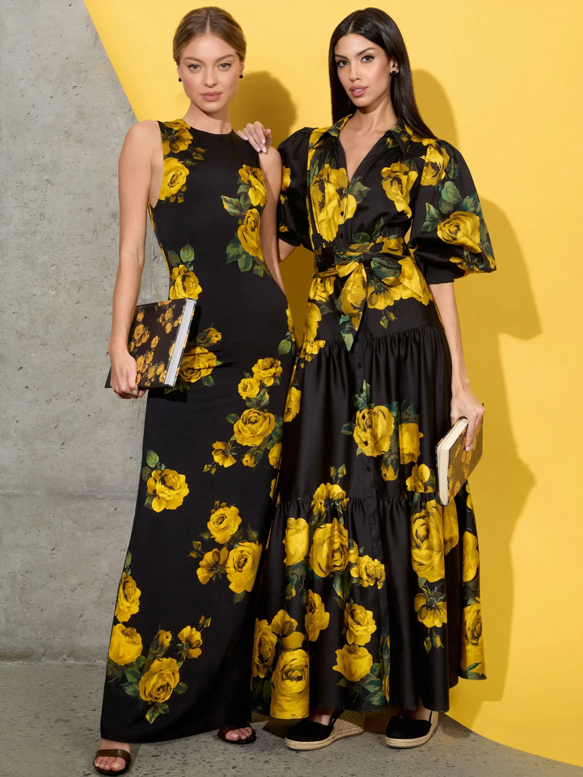 Alice and Olivia DELORA OPEN BACK MAXI DRESS