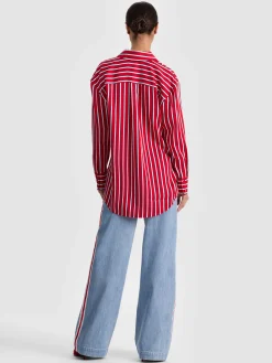 Alice and Olivia DIMITRA OVERSIZED BUTTON DOWN