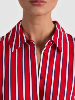 Alice and Olivia DIMITRA OVERSIZED BUTTON DOWN