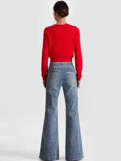 Alice and Olivia DOLLIE CASHMERE CARDIGAN