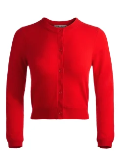 Alice and Olivia DOLLIE CASHMERE CARDIGAN