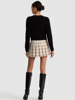 Alice and Olivia DOLLIE CASHMERE CARDIGAN