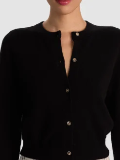 Alice and Olivia DOLLIE CASHMERE CARDIGAN