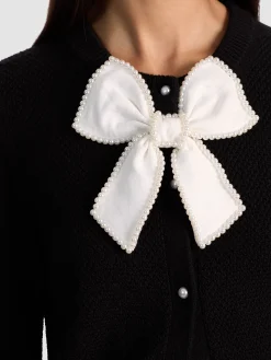 Alice and Olivia DOLLIE EMBELLISHED CARDIGAN