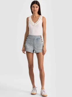 Alice and Olivia DONALD JEAN SHORT