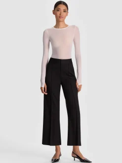Alice and Olivia DYLAN CROPPED TROUSER