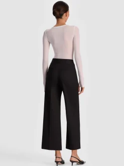 Alice and Olivia DYLAN CROPPED TROUSER