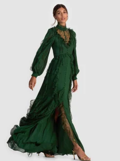 Alice and Olivia ELEA MAXI DRESS