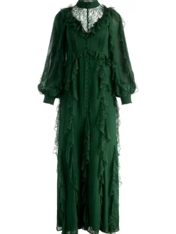 Alice and Olivia ELEA MAXI DRESS