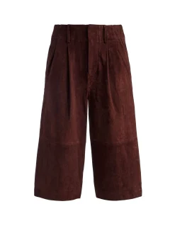Alice and Olivia ELOISE SUEDE LONG SHORT