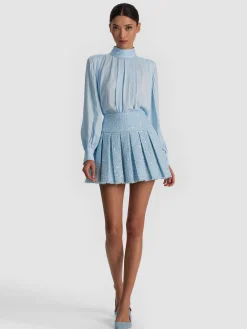 Alice and Olivia EMILIE TWEED MINI SKIRT