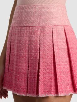 Alice and Olivia EMILIE TWEED MINI SKIRT