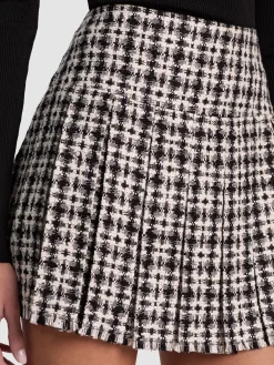 Alice and Olivia EMILIE TWEED MINI SKIRT