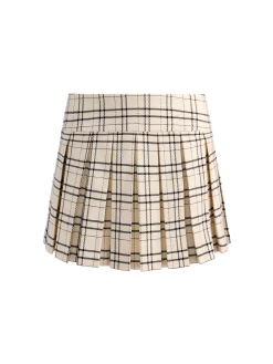 Alice and Olivia EMILIE TWEED MINI SKORT