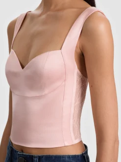 Alice and Olivia EVE BUSTIER TOP