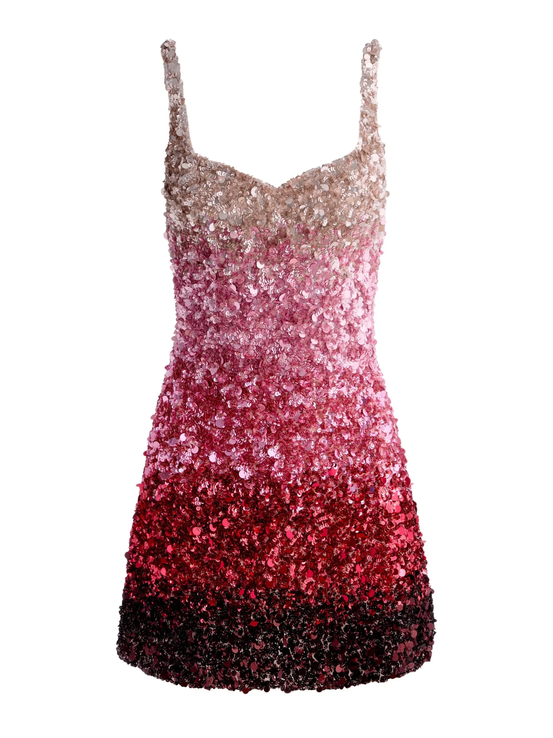 Alice and Olivia EVE EMBELLISHED MINI DRESS