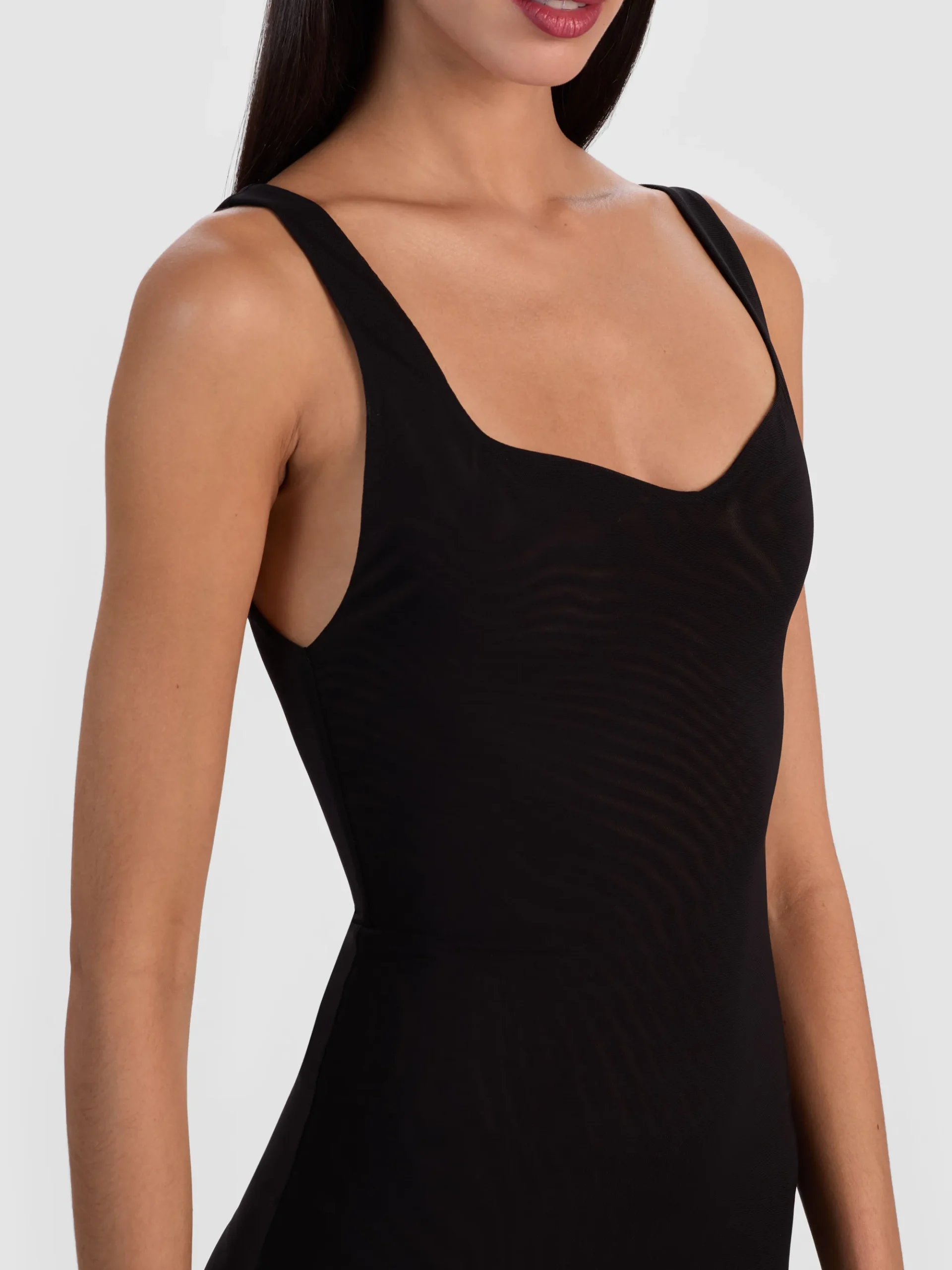 Alice and Olivia EVE MESH MINI DRESS