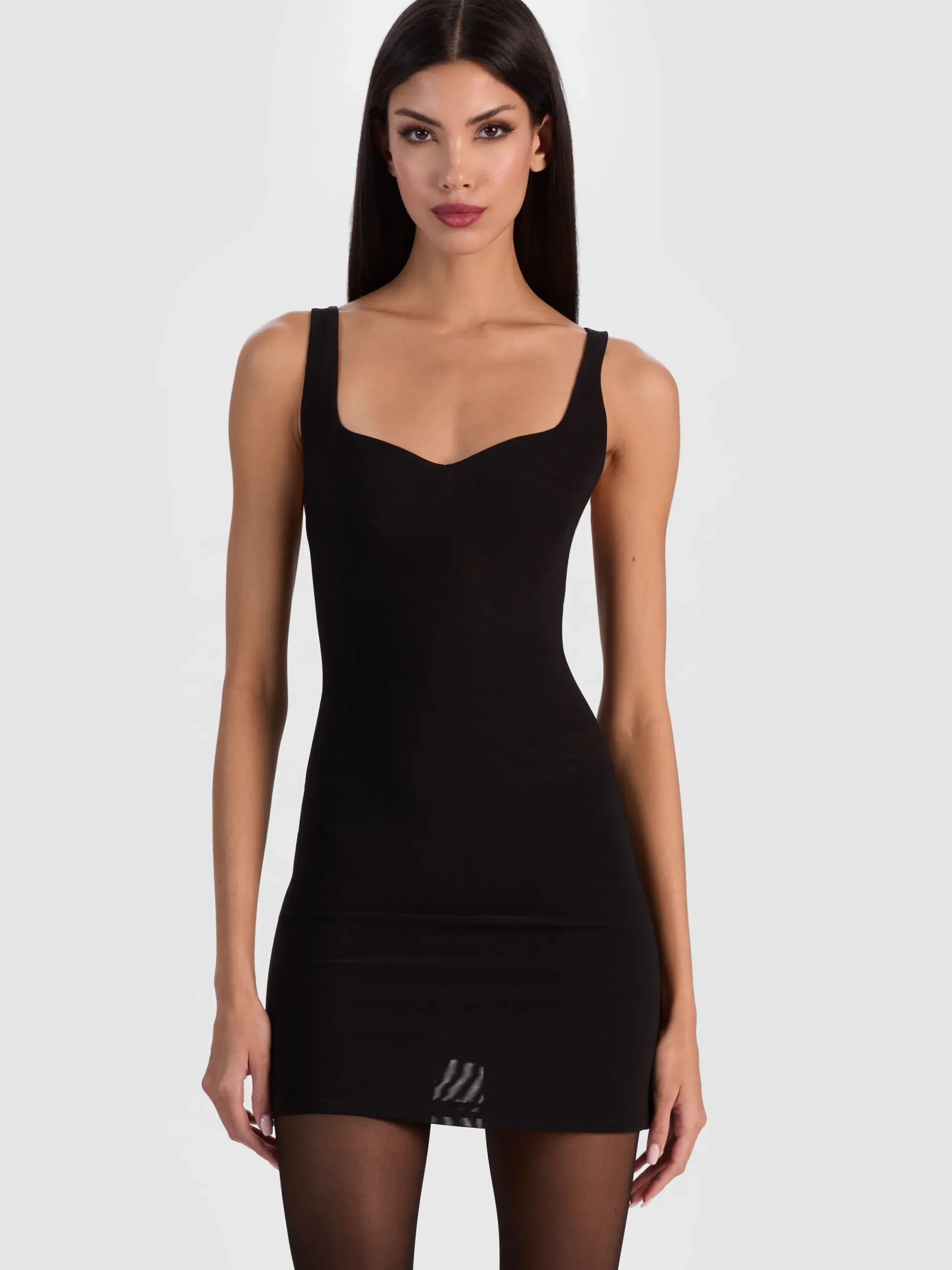 Alice and Olivia EVE MESH MINI DRESS