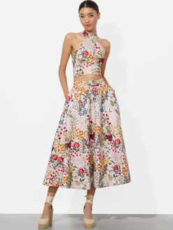 Alice and Olivia EVELINA CROP TOP