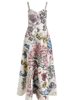 Alice and Olivia FIA EMBELLISHED MAXI GOWN