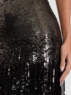 Alice and Olivia FIFI EMBELLISHED GOWN