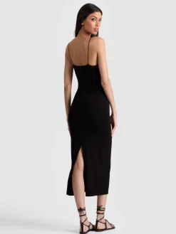 Alice and Olivia FIFI MIDI DRESS