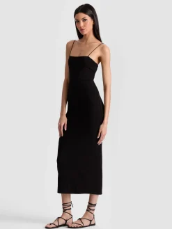 Alice and Olivia FIFI MIDI DRESS