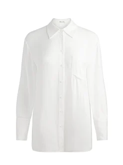 Alice and Olivia FINELY OVERSIZED BUTTON DOWN