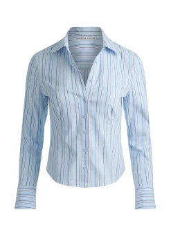 Alice and Olivia FREYA BUTTON DOWN TOP