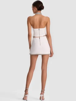 Alice and Olivia GATZ EMBELLISHED TOP