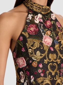 Alice and Olivia GATZ EMBELLISHED TOP