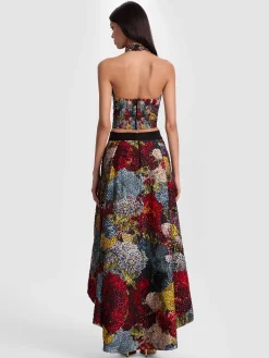 Alice and Olivia GATZ EMBELLISHED TOP