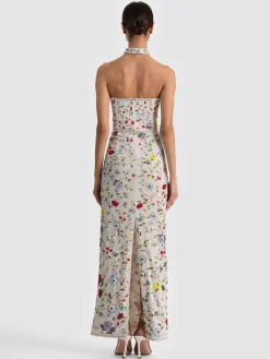 Alice and Olivia GEORGIE EMBELLISHED GOWN