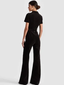 Alice and Olivia GORGEOUS CORDUROY JUMPSUIT