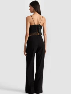 Alice and Olivia GRAZI CHAINMAIL TOP