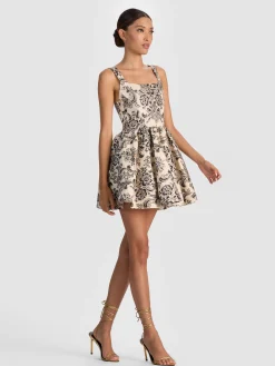 Alice and Olivia GUINEVERE MINI DRESS