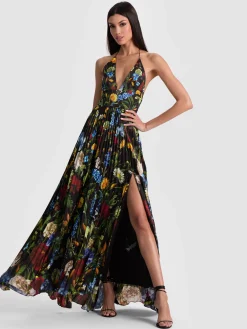 Alice and Olivia HANNAH MAXI DRESS