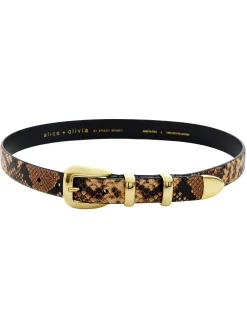 Alice and Olivia HAYDEN BUCKLE BELT